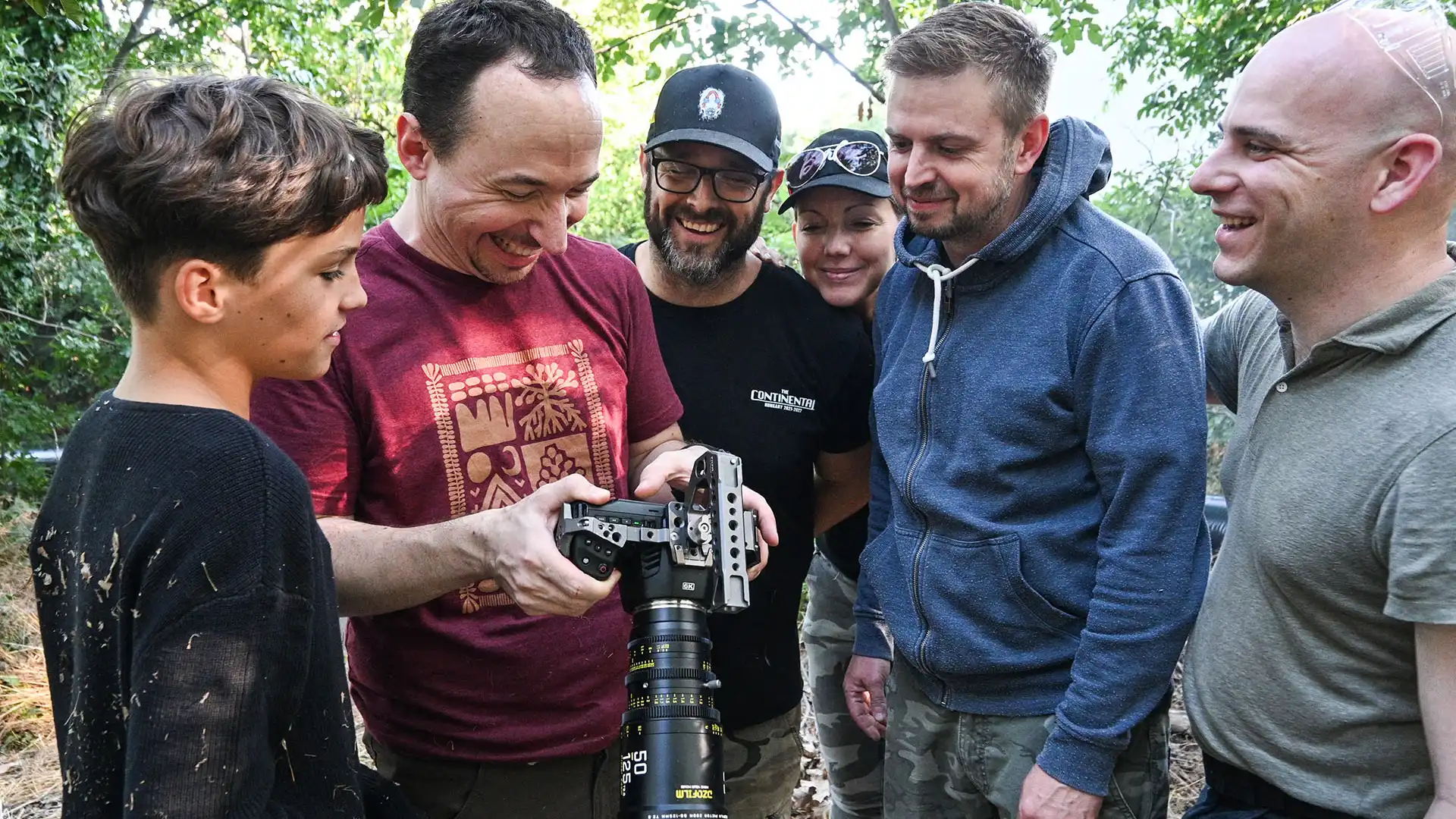 Behind the scenes